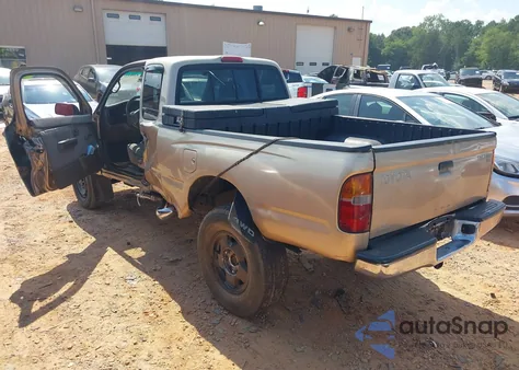 1999 Toyota Tacoma из США, поврежденный, VIN 4TAWM72N9XZ568443